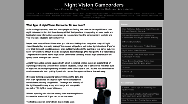 nightvisioncamcordershop.com