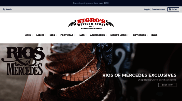 nigroswesternstore.com