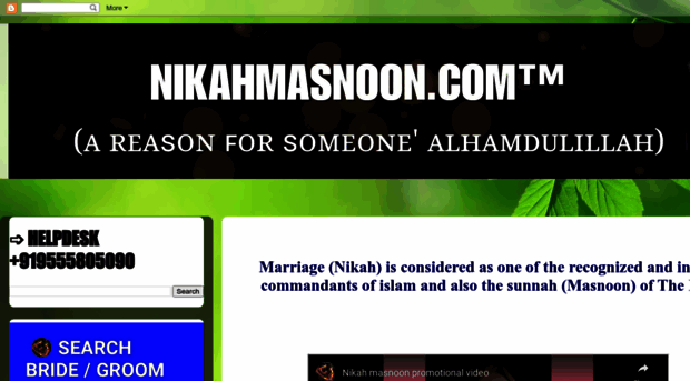 nikahmasnoon.blogspot.com