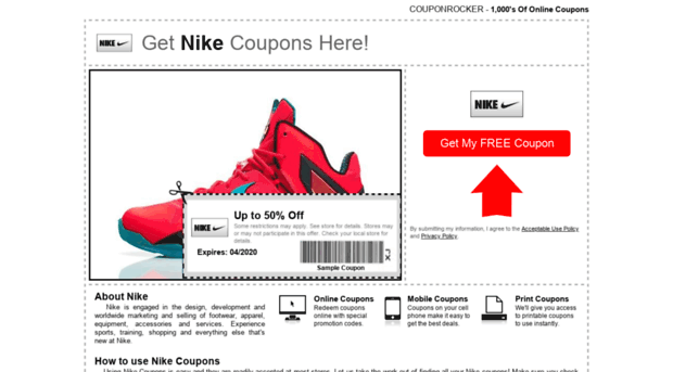 nike.couponrocker.com
