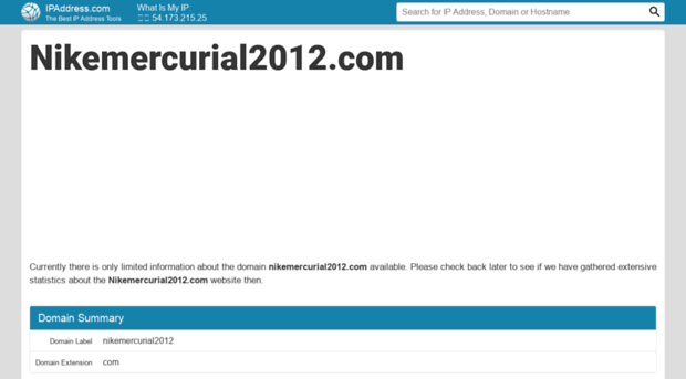 nikemercurial2012.com.ipaddress.com