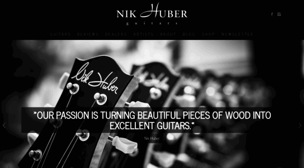 nikhuber-guitars.com