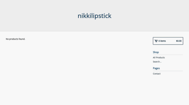 nikkilipstick.bigcartel.com
