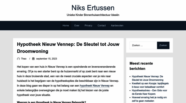 niksertussen.nl