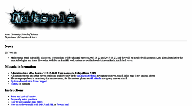 niksula.cs.hut.fi