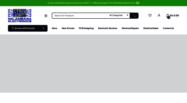 nilambaraelectronics.com