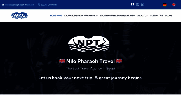 nilepharaoh-travel.com