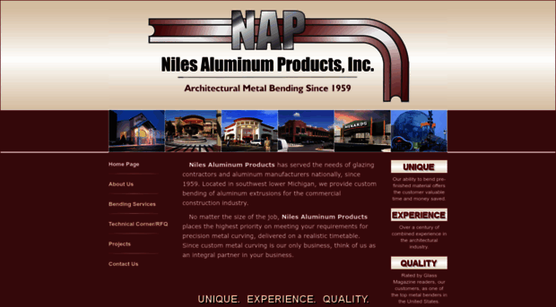 nilesaluminum.com