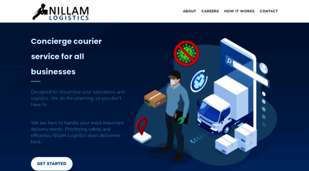 nillamlogistics.com