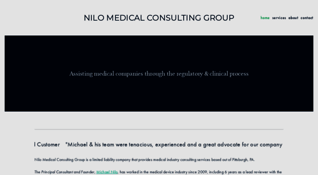 nilomedicalconsulting.com