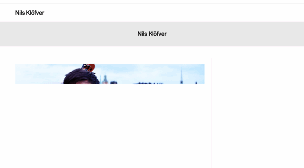 nilsklofver.com