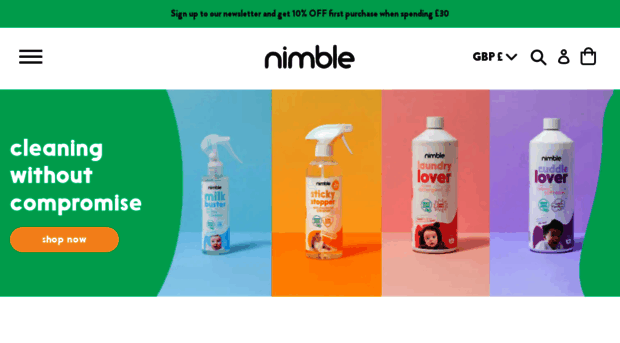 nimblebabies.com