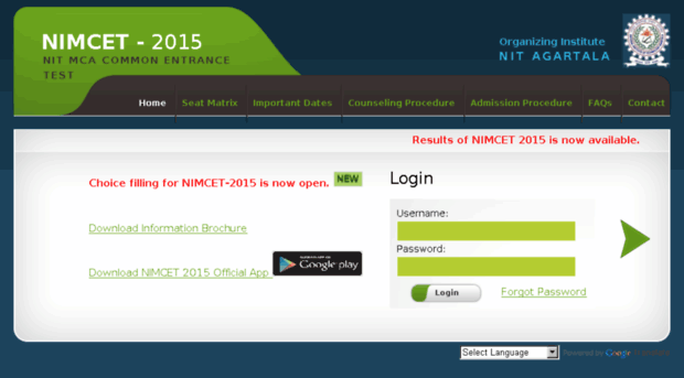 nimcet2015.nita.ac.in