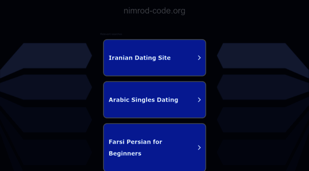 nimrod-code.org