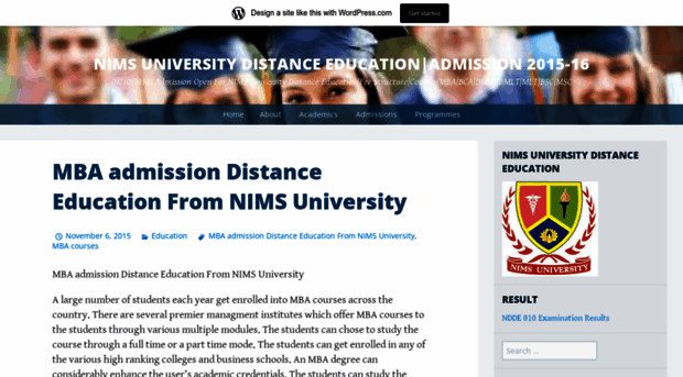 nimsuniversitydistanceeducation.wordpress.com