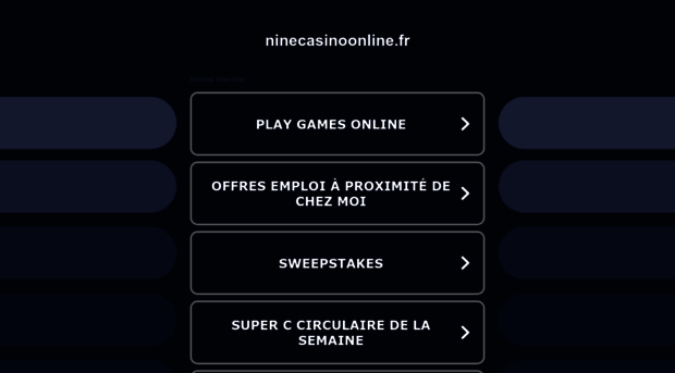 ninecasinoonline.fr