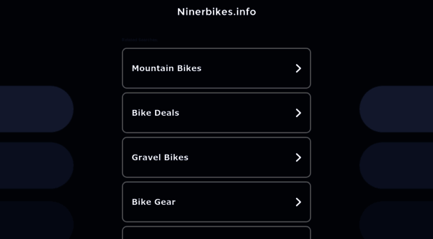 ninerbikes.info