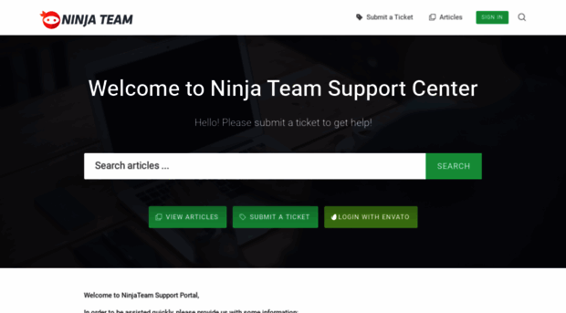 ninja.ticksy.com