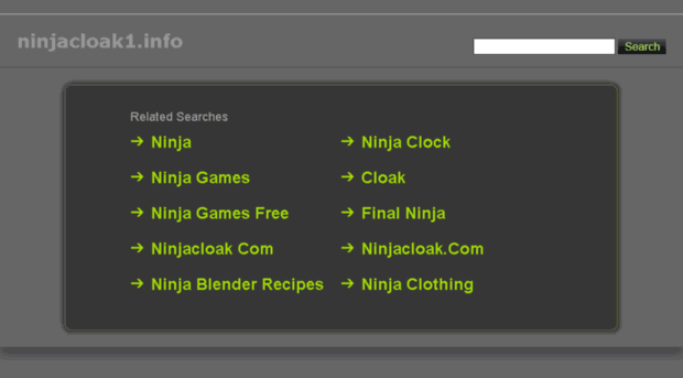 ninjacloak1.info