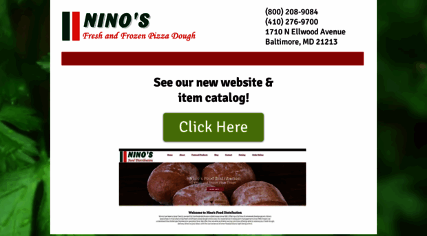 ninosfreshpizzadough.com