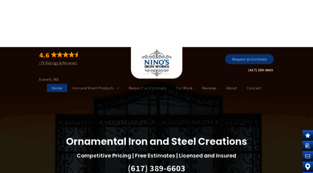 ninosironworksinc.com