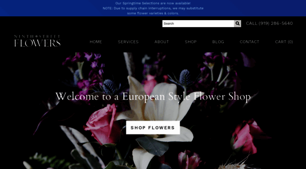 ninthstreetflowers.com