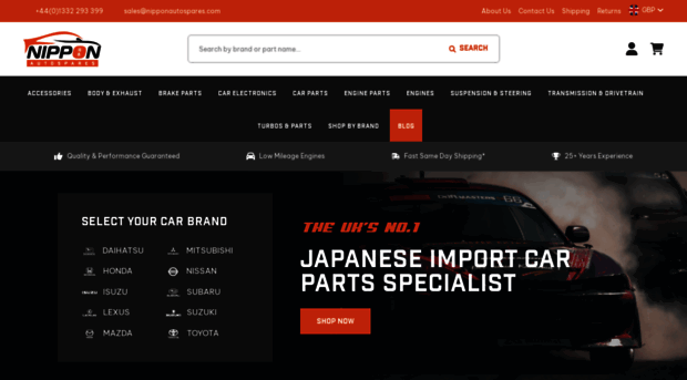 nipponautospares.com