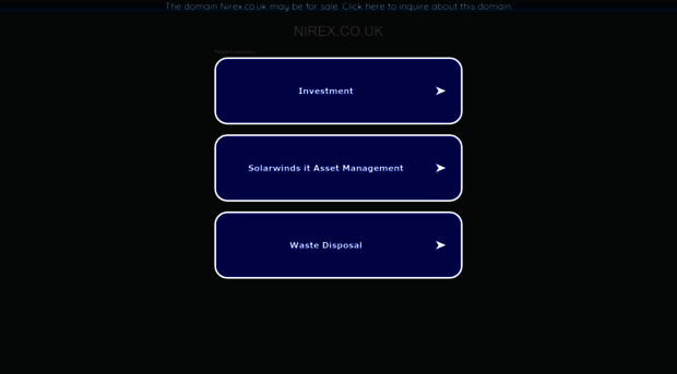 nirex.co.uk