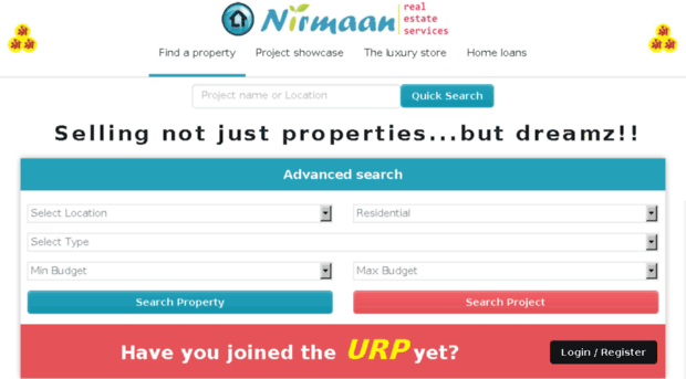 nirmaan-homz.com