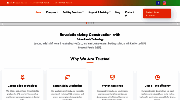 nirmaanbharatpanels.com