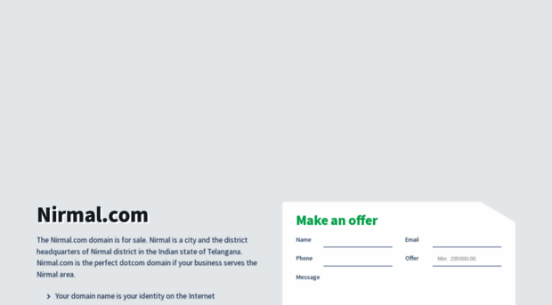 nirmal.com