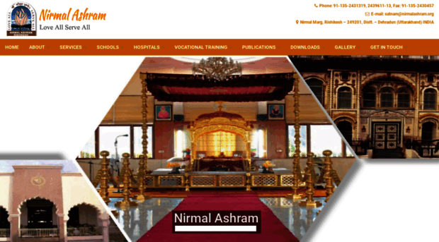 nirmalashram.com