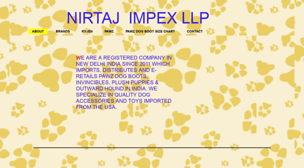 nirtajimpex.com