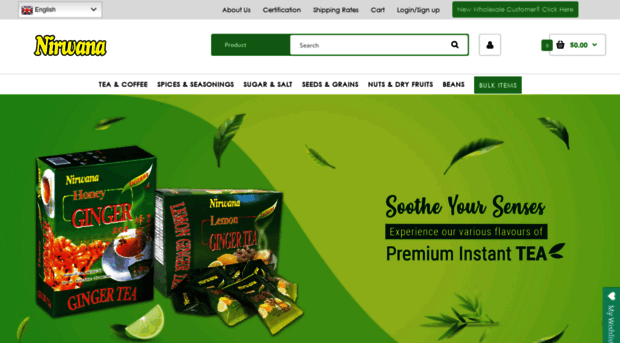 nirwanafoods.com