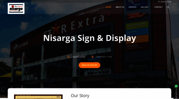 nisargasign.com