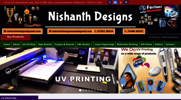 nishanthdesigns.com