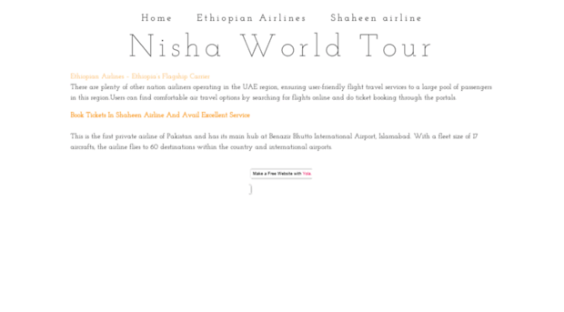 nishaworldtour.yolasite.com