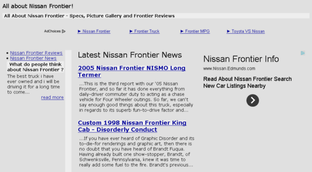 nissan-frontier.com
