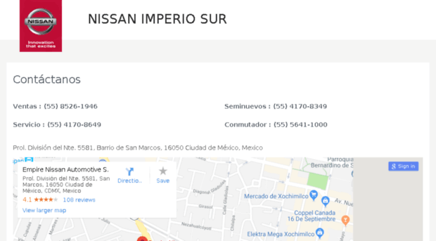 nissan-imperiodelsur.com
