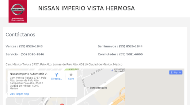 nissan-imperiovistahermosa.com.mx