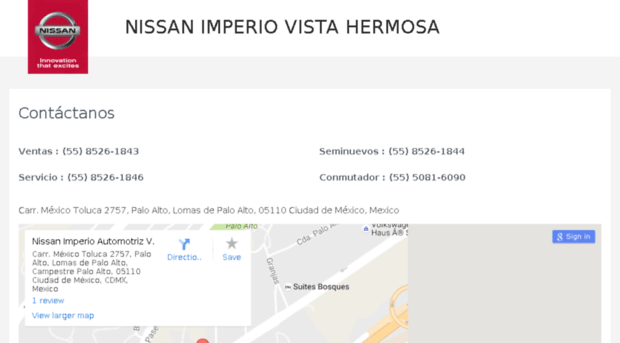 nissan-imperiovistahermosa.mx