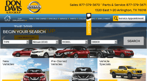 nissan.dondavisautogroup.com