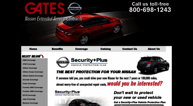 nissanextendedservicecontracts.com