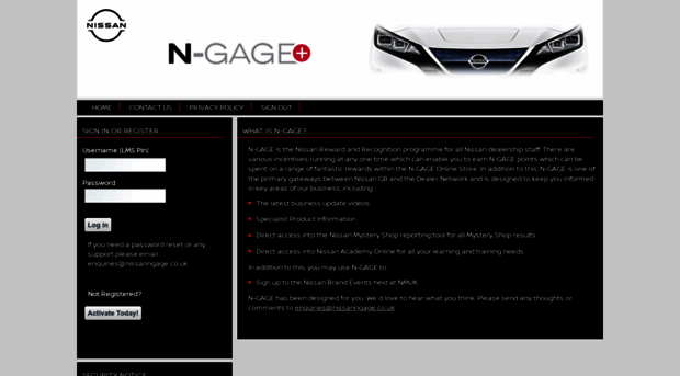 nissanngage.co.uk