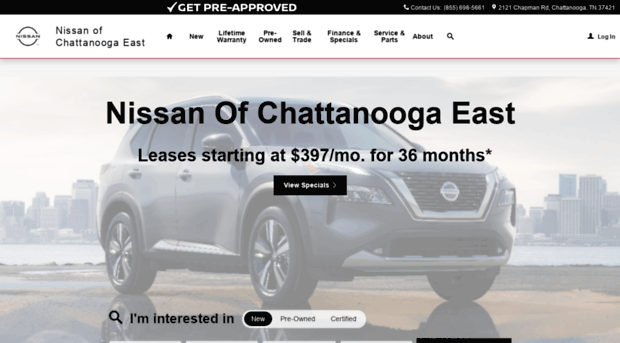 nissanofchattanoogaeast.com