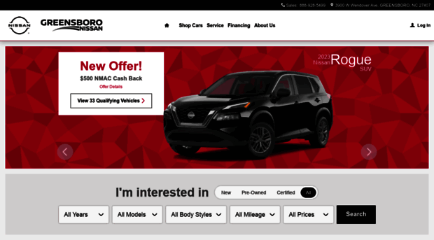 nissanofgreensboro.com