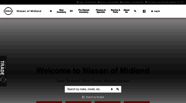 nissanofmidland.com