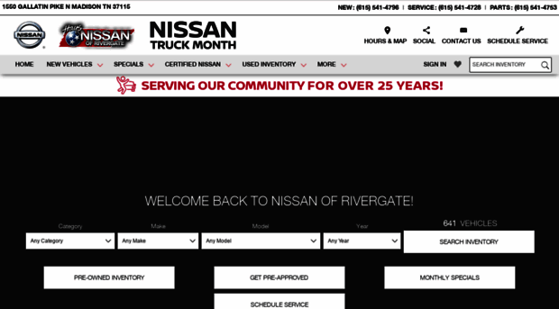 nissanofrivergate.com