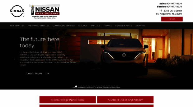 nissanofstaugustine.com