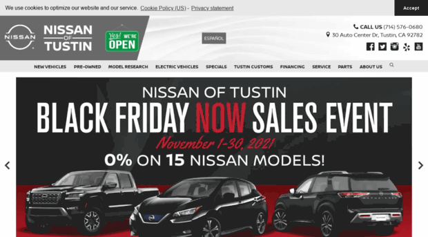 nissanoftustin.com